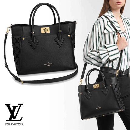 Louis Vuitton Monogram Casual Style Calfskin Canvas Street Style A4 3WAY M53826 