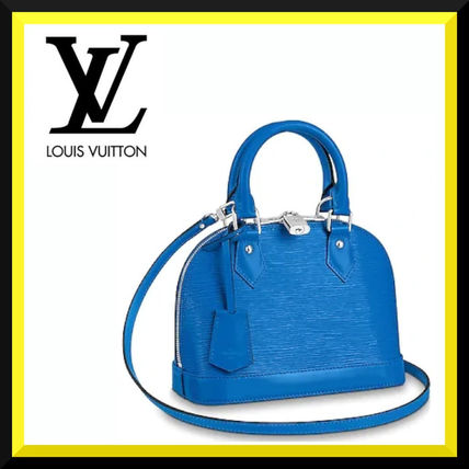 Louis Vuitton Casual Style Blended Fabrics Plain Leather Elegant Style M56205 
