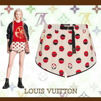 Louis Vuitton 2020 21AW Fluid Silk Sports Shorts 1A842N 1A842M 1A842L 1A842K 1A842J 