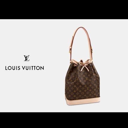 Louis Vuitton NOE Monogram Casual Style Canvas Crossbody Shoulder Bags 