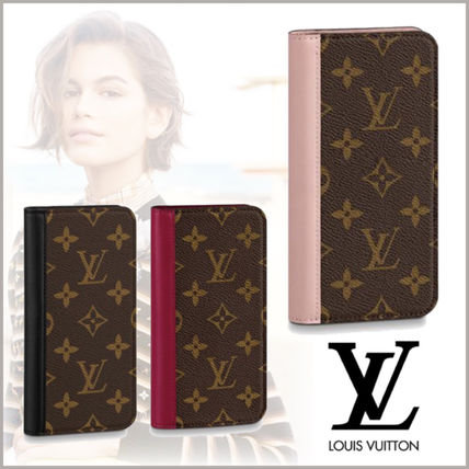 Louis Vuitton MONOGRAM 2020 SS Monogram Unisex Leather iPhone XS Max Logo Smart Phone Cases M68691 M68690 M68692 