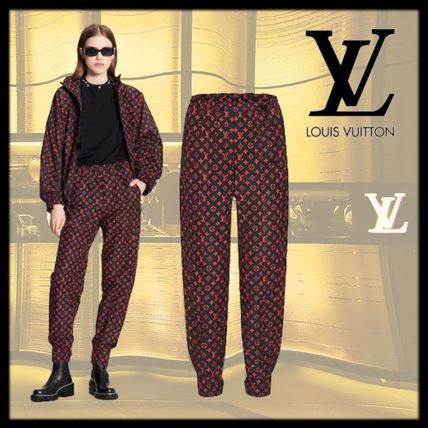 Louis Vuitton 2020 SS Monogram Casual Style Street Style Logo Pants 1A83SK 