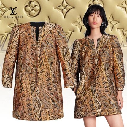 Louis Vuitton 2020 SS Loose Jacquard Dress 1A6361 