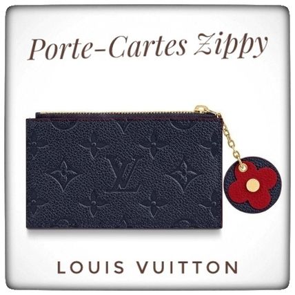 Louis Vuitton MONOGRAM EMPREINTE 2020 21AW Zipped Card Holder M68338 