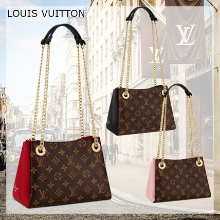 Louis Vuitton MONOGRAM 2019 SS Monogram Casual Style Calfskin Canvas Blended Fabrics M43775 M43777 M43776 