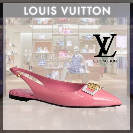 Louis Vuitton 2020 SS Leather Logo Sandals 1A673K 