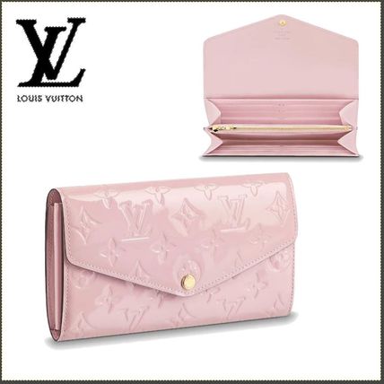 Louis Vuitton MONOGRAM VERNIS Leather Long Wallets 