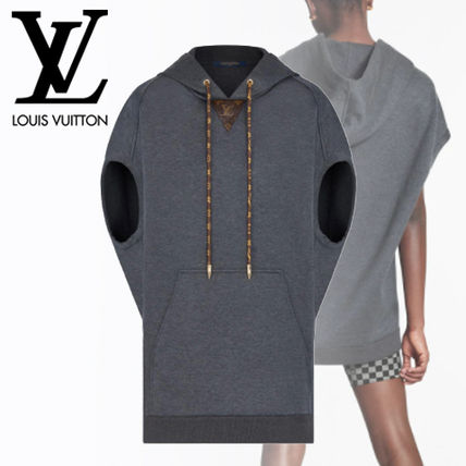 Louis Vuitton MONOGRAM 2020 21AW Monogram Nylon Sleeveless Street Style Plain Cotton Medium 1A83NM 