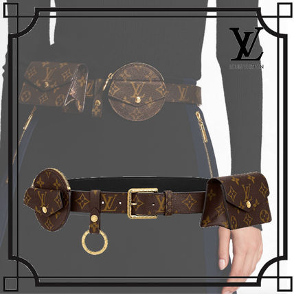 Louis Vuitton MONOGRAM Monogram Casual Style Party Style Elegant Style Belts 