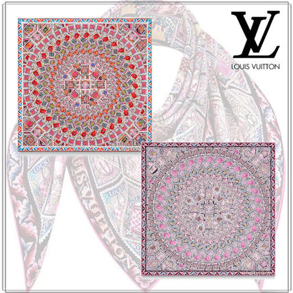 Louis Vuitton 2020 SS Casual Style Silk Party Style Office Style Elegant Style M73798 M73797 