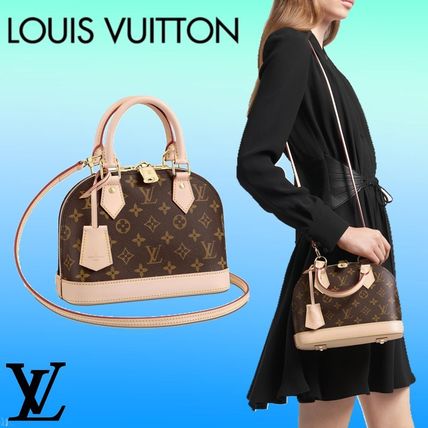 Louis Vuitton ALMA Logo Shoulder Bags 