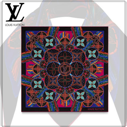 Louis Vuitton 2020 SS Monogram Casual Style Silk Party Style Office Style M73879 