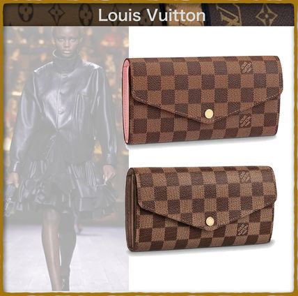 Louis Vuitton 2020 SS Logo Long Wallets N63209 N60114 