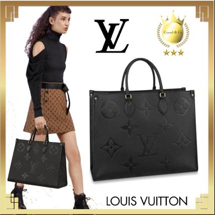 Louis Vuitton MONOGRAM 2020 SS Monogram Casual Style A4 2WAY Leather Office Style Python 