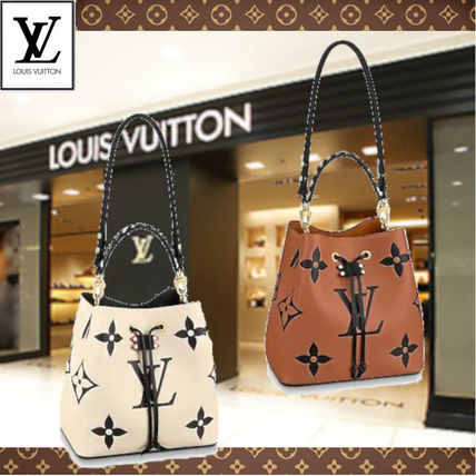 Louis Vuitton 2020 21AW Monogram Calfskin 2WAY Handbags 