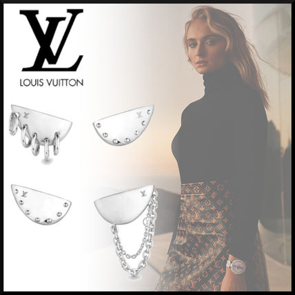 Louis Vuitton 2019 20AW Bionic Earrings With Rings MP0681 MP0682