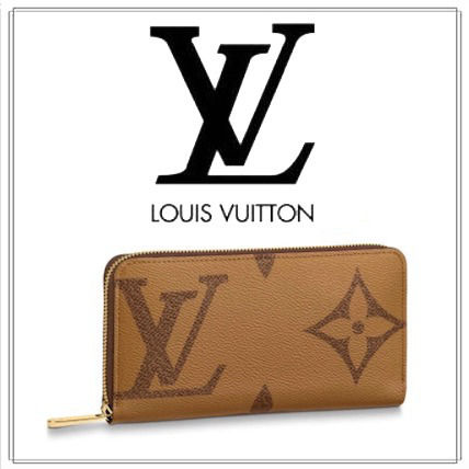 Louis Vuitton ZIPPY WALLET 2020 SS Monogram Unisex Canvas Leather Folding Wallet Logo 