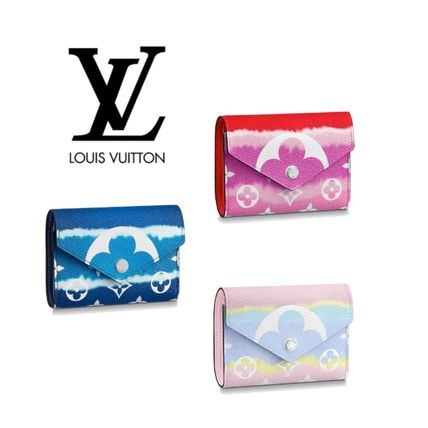 Louis Vuitton Flower Patterns Monogram Canvas Leather Folding Wallet M69113 M69112 M68842 