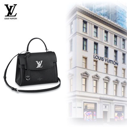 Louis Vuitton LOCKME 2019 Cruise 2WAY Elegant Style Handbags M53937 