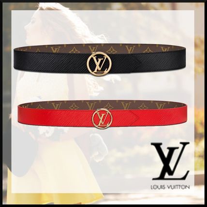 Louis Vuitton 2020 SS Monogram Casual Style Party Style Elegant Style Logo Belts M9936V