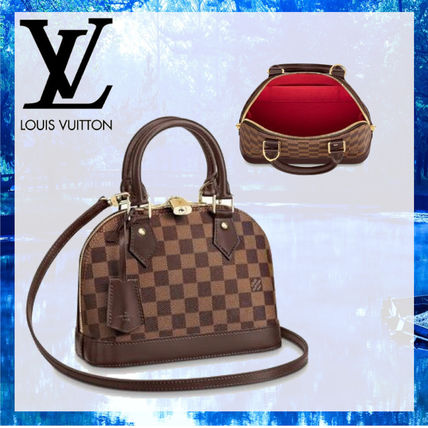 Louis Vuitton ALMA 2020 SS Casual Style Bi color Leather Elegant Style Logo N41221 