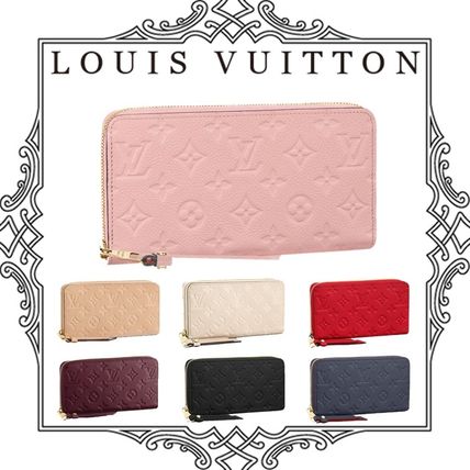 Louis Vuitton MONOGRAM EMPREINTE Zippy Wallet M62121 M61864 M62214 M61865 M64089 M62298 M64090 