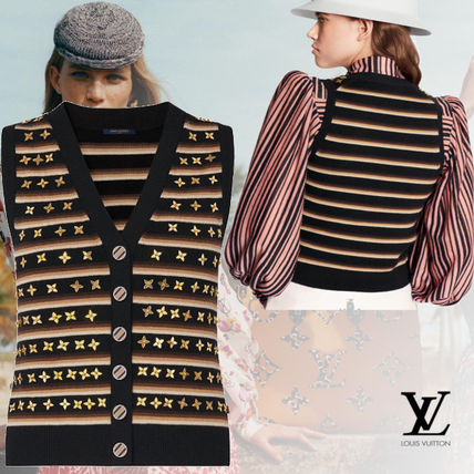 Louis Vuitton 2020 SS Sleeveless Cardigan Vest 1A7T2X 
