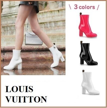 Louis Vuitton 2020 SS Rubber Sole Plain Logo Rain Boots Boots 1A66W7 1A66WC 1A66WR 