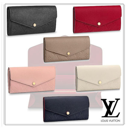 Louis Vuitton 2020 21AW Monogram Unisex Leather Long Wallets 