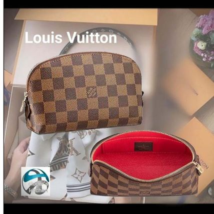 Louis Vuitton DAMIER Cosmetic Pouch N47516 