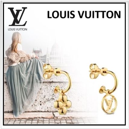 Louis Vuitton 2020 SS Costume Jewelry Elegant Style Formal Style Earrings 