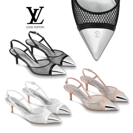 Louis Vuitton 2020 21AW Casual Style Leather Pin Heels Party Style PVC Clothing 1A7S1O 1A7S2I 1A7S23 