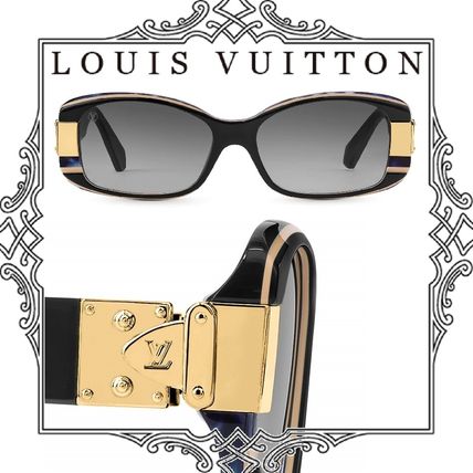 Louis Vuitton 2020 21AW Unisex Studded Street Style Square Sunglasses Z1390E 