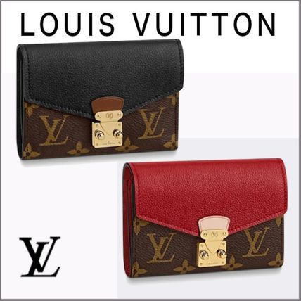 Louis Vuitton MONOGRAM 2020 SS Pallas Compact Wallet M67478 M67479 