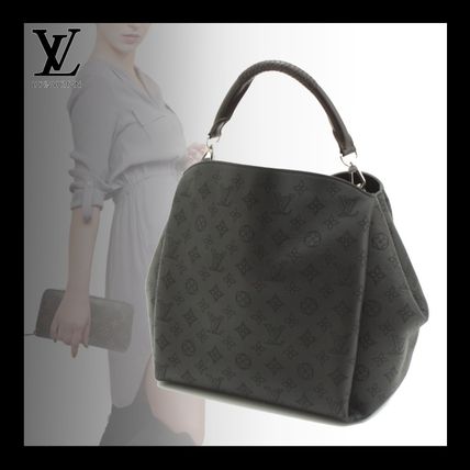 Louis Vuitton MAHINA Crossbody Logo Shoulder Bags 