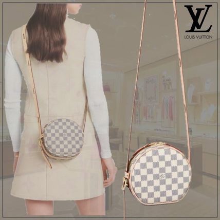 Louis Vuitton DAMIER AZUR Boite Chapeau Souple Pm N40333 