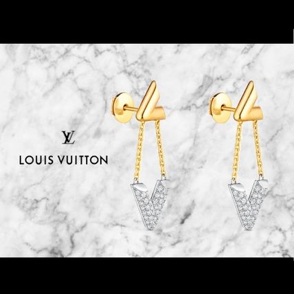 Louis Vuitton 2020 21AW Casual Style Party Style 18K Gold Office Style Elegant Style 