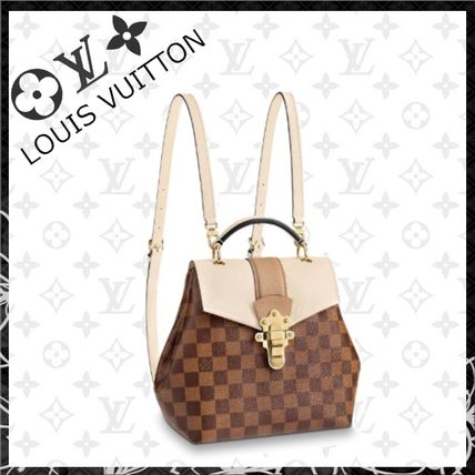 Louis Vuitton DAMIER 2020 SS Clapton Backpack N42259 