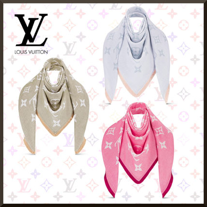 Louis Vuitton MONOGRAM 2020 SS So Sweet Monogram Shawl M73697 M73678 M73679 