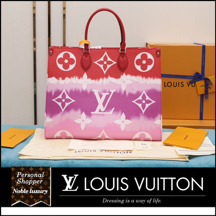Louis Vuitton 2020 SS Monogram Casual Style Unisex 2WAY Leather Office Style 
