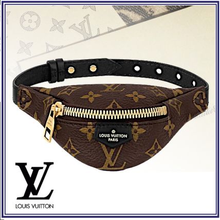 Louis Vuitton BUMBAG 2020 21AW Monogram Casual Style Canvas Leather Elegant Style Logo 