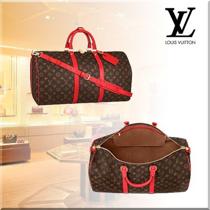 Louis Vuitton Monogram Leather BostonDuffles M44740 