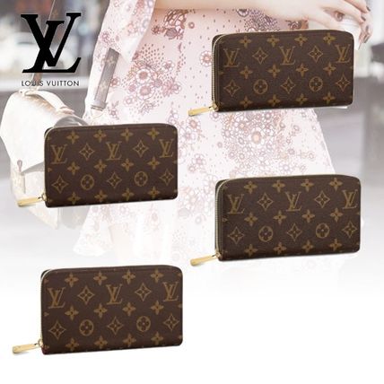 Louis Vuitton MONOGRAM 2020 SS Monogram Leather Long Wallet Logo Long Wallets M41895 M41896 M42616 M41894 