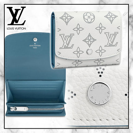 Louis Vuitton 2020 21AW Monogram Leather Small Wallet Logo Coin Cases 