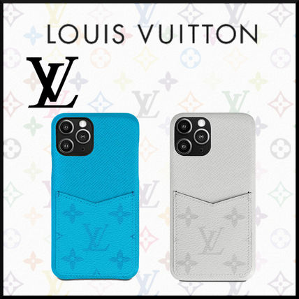 Louis Vuitton MONOGRAM 2020 SS Unisex Street Style Leather Logo iPhone 11 Pro M30477 M30438 