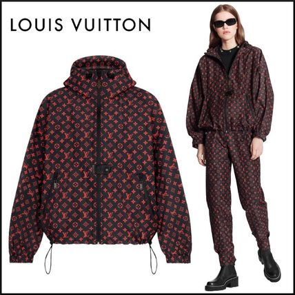 Louis Vuitton MONOGRAM Monogram Street Style Long Sleeves Medium Logo 1A83R8 