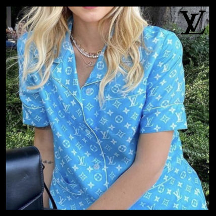 Louis Vuitton 2020 SS Short Sleeved Pyjama Top 1A60VE 