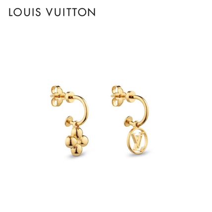 Louis Vuitton 2019 SS Elegant Style Earrings 