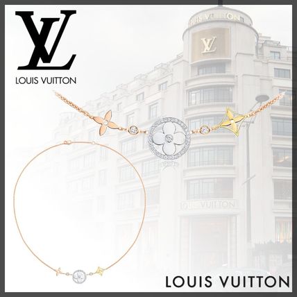 Louis Vuitton Idylle Blossom Xl Necklace 3 Golds And Diamonds Q93541 