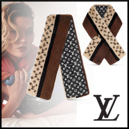 Louis Vuitton MONOGRAM 2019 20AW Louis In The Winter Scarf M76165 